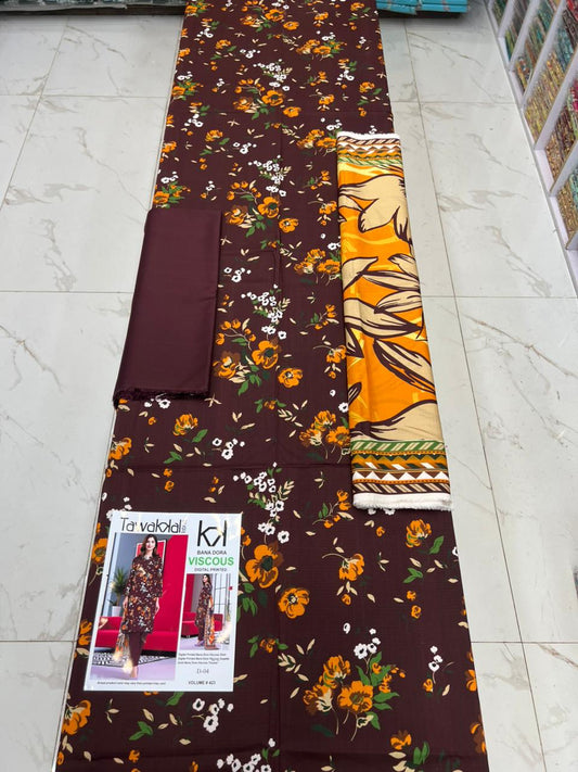 Tawakkal Bana Dora Viscose 3PC