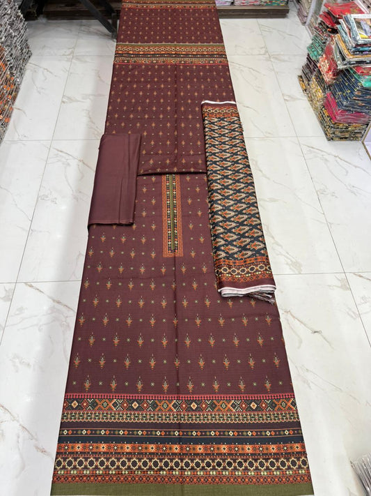 Winter Dhanak Wool 3PC