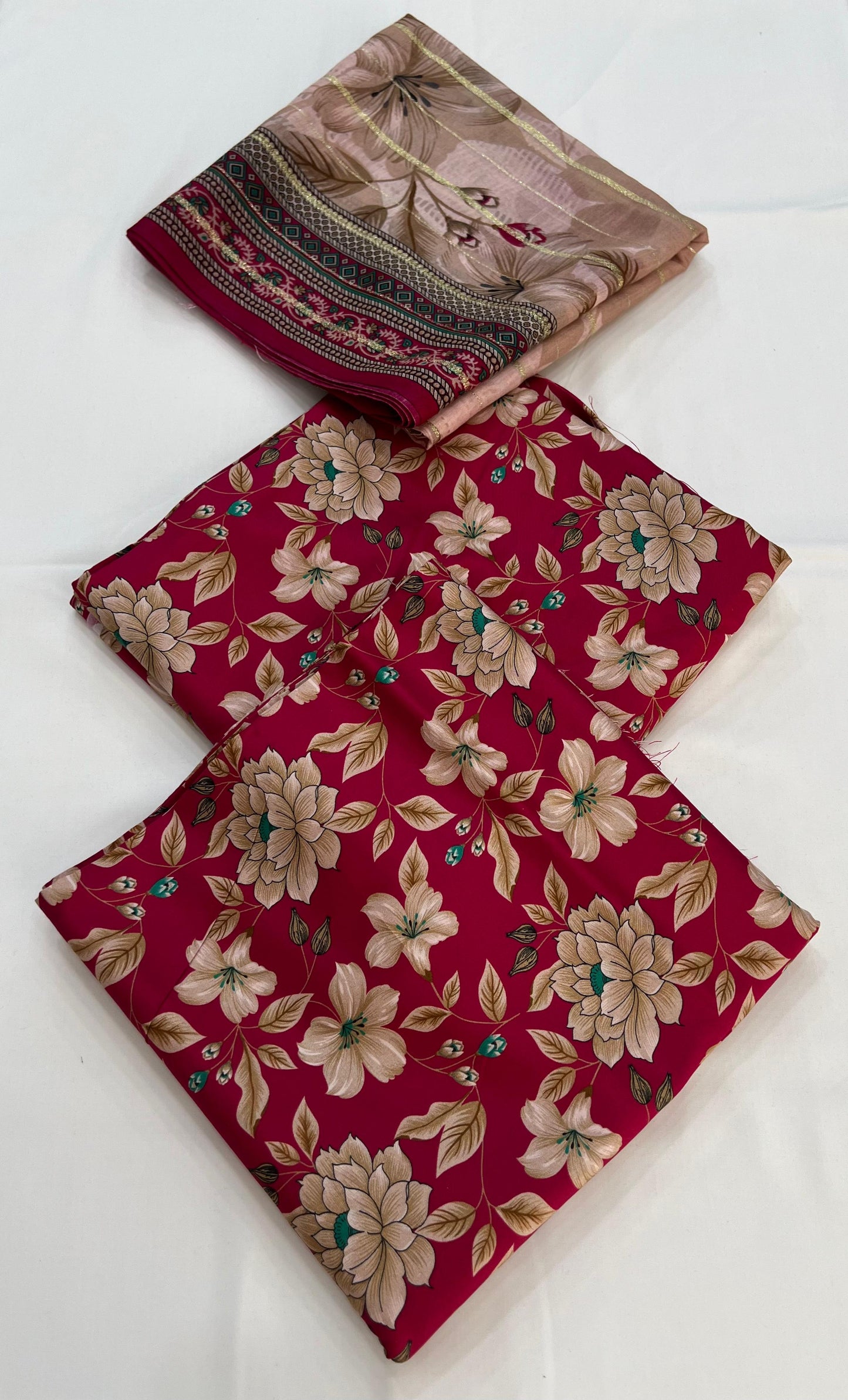 Original Linen 3PC With Fancy Dupatta
