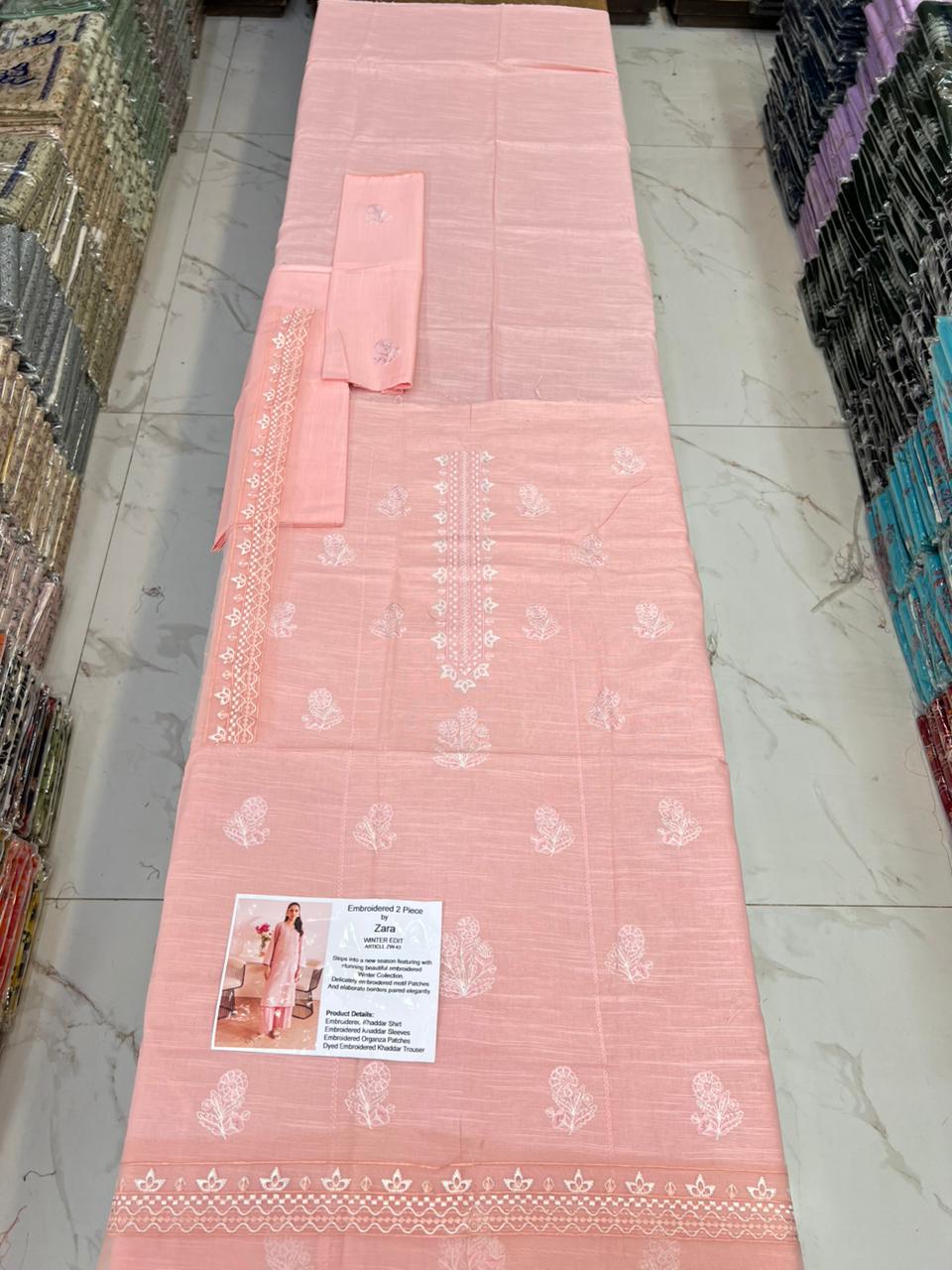 ZARA & BATIK Luxury Khaddar 2-Piece