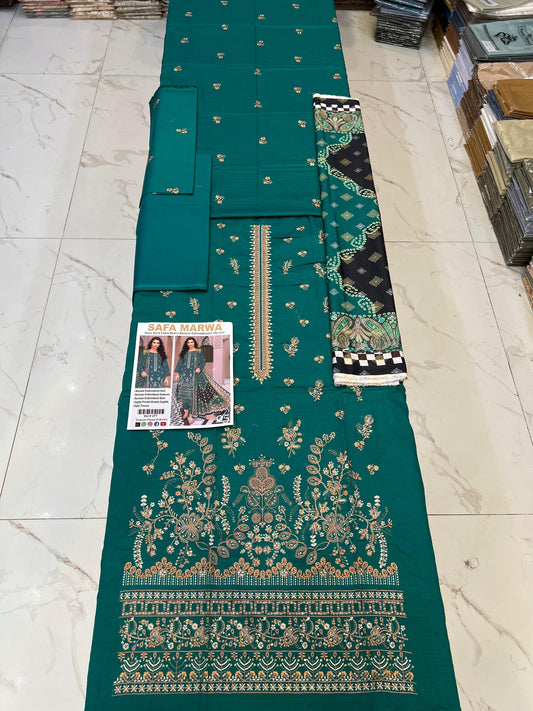 Bana Dora Lawn Heavy EMB 3PC