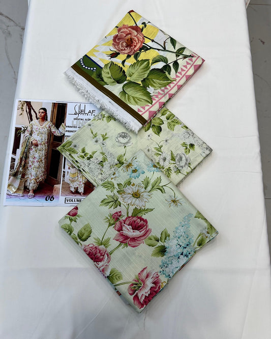 Elaf Winter Slub Linen 3PC 2025-26