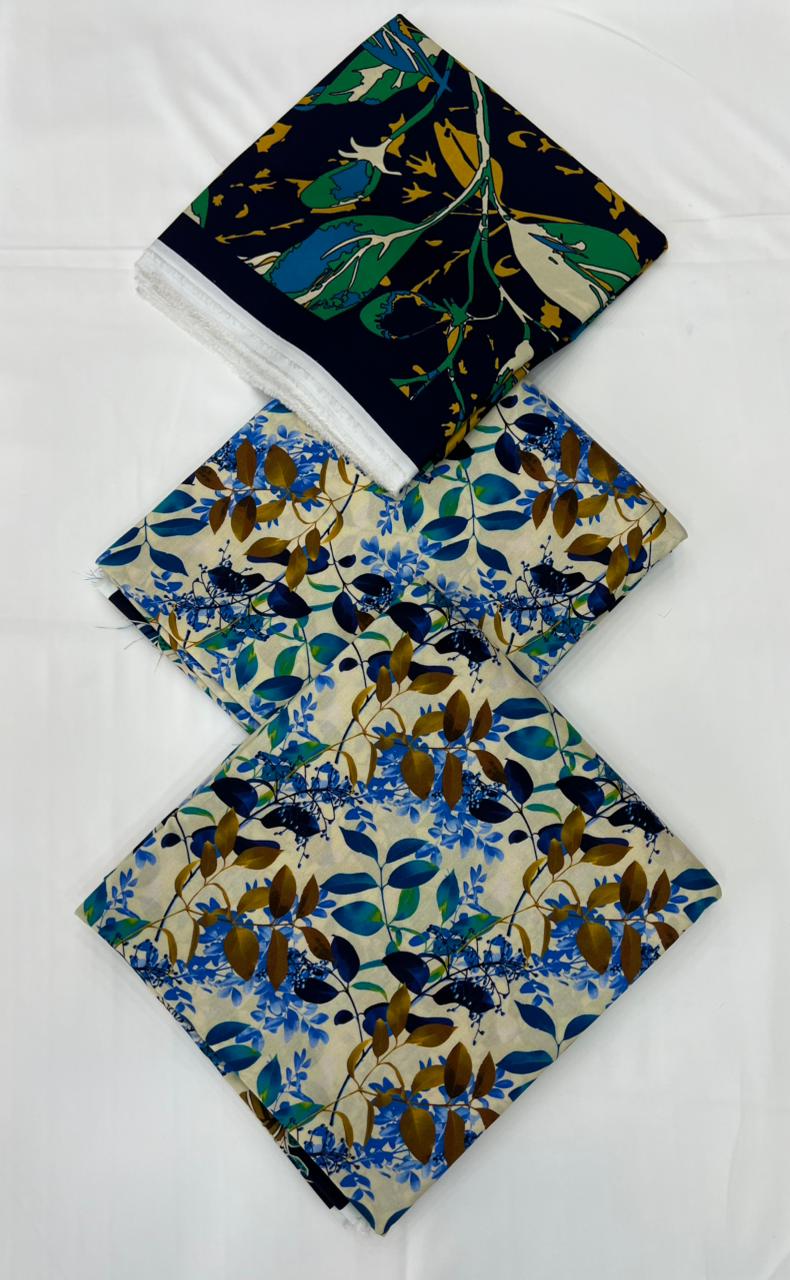 Bareeze Printed Cotton 3PC