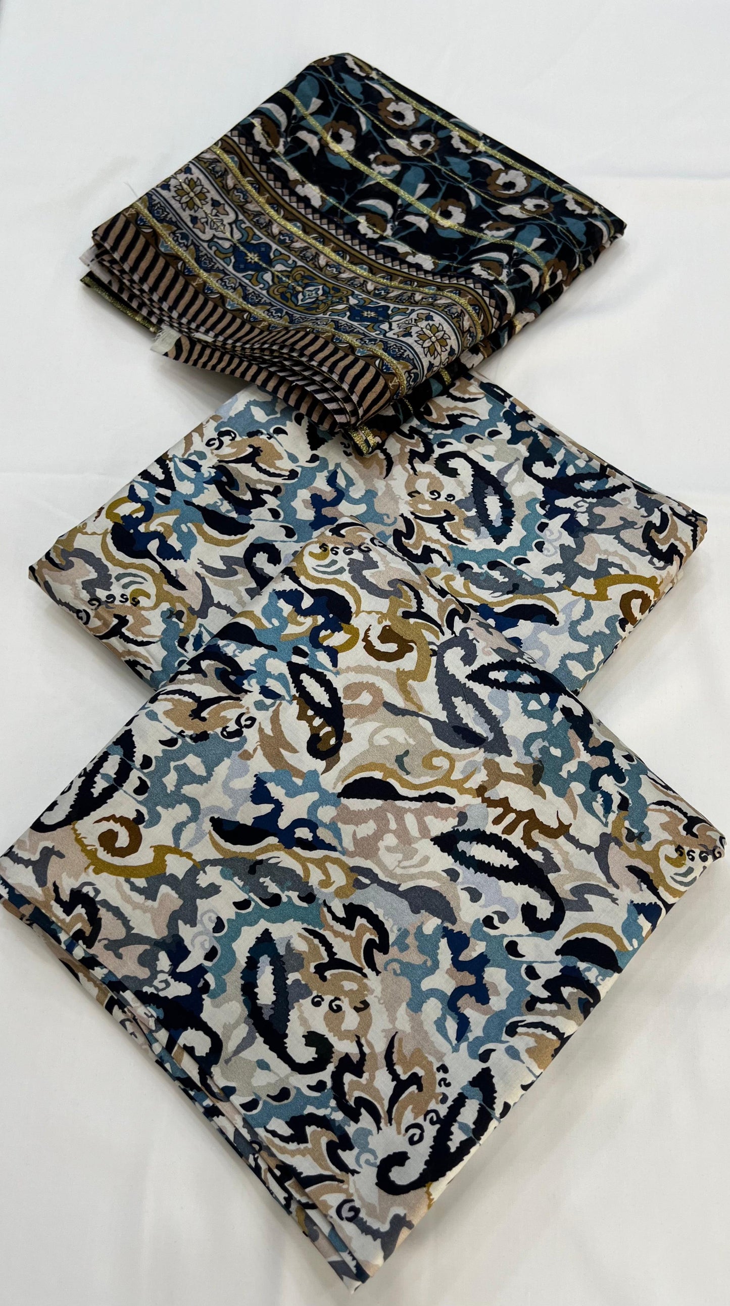 Original Linen 3PC With Fancy Dupatta