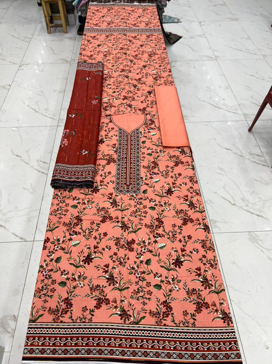 Bana Dora Tarkashi Linen