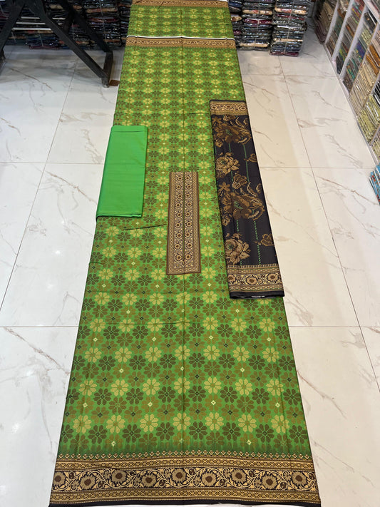 Classic Plain Linen 3PC with Same Fabric Dupatta