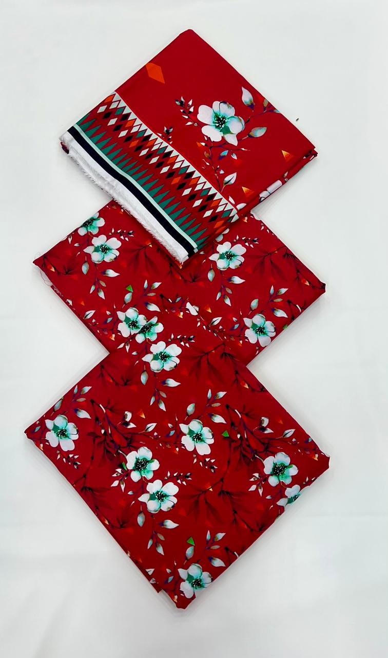 Bareeze Printed Viscose 3PC