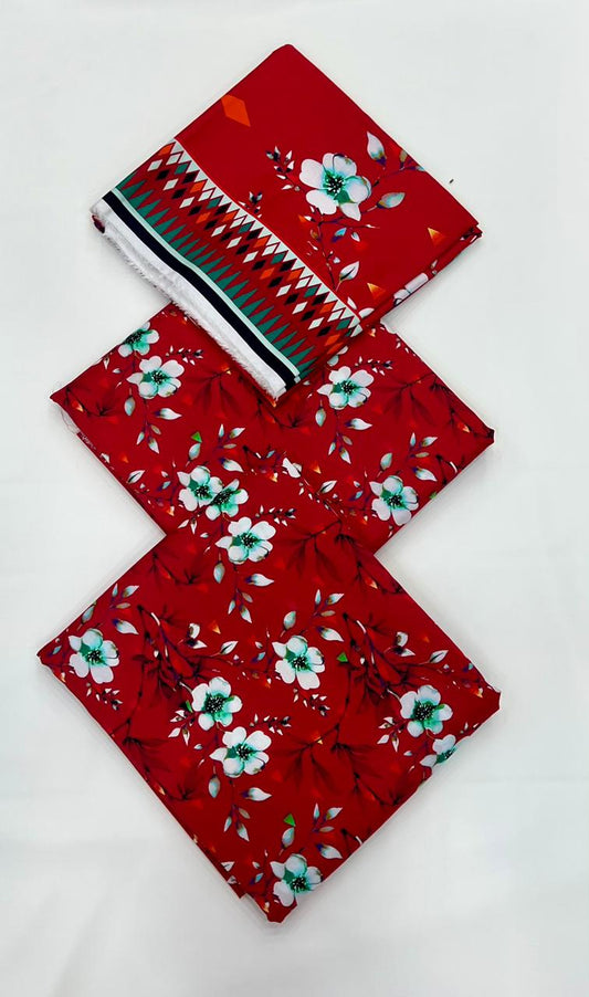 Bareeze Printed Viscose 3PC