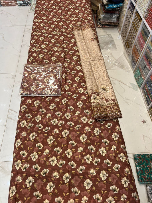 Original Bana Dora Lawn 3Pc Suit