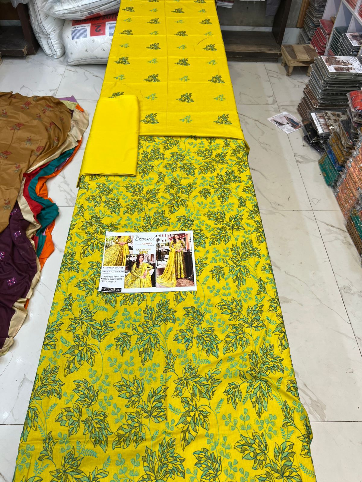 Bareeze Luxury Collection – Embroidered Lawn 2PC