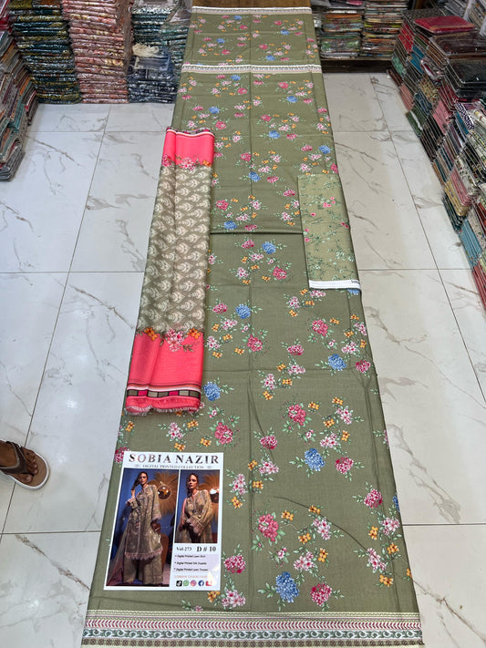 Sobia Nazir LAWN 3Pc Suit