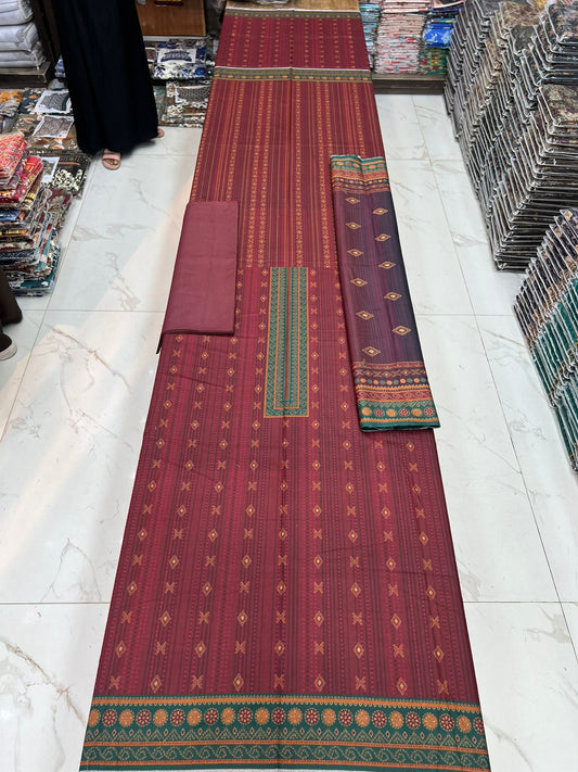 Winter Dhanak Wool 3PC
