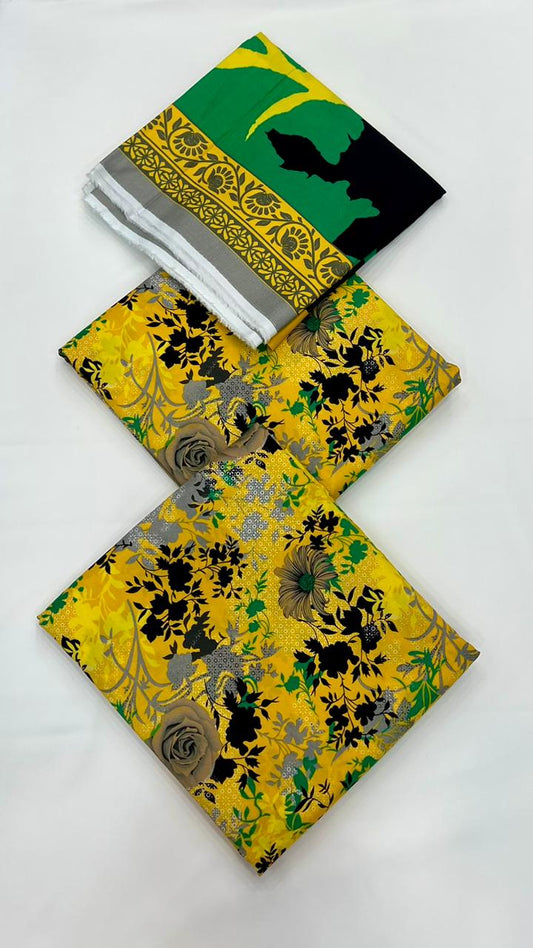 Bareeze Printed Viscose 3PC