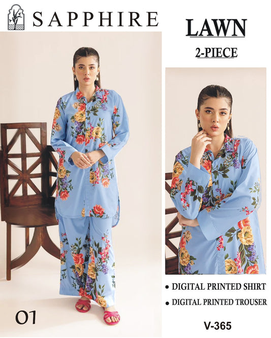 Sapphire Co Ord 2Pc Suit