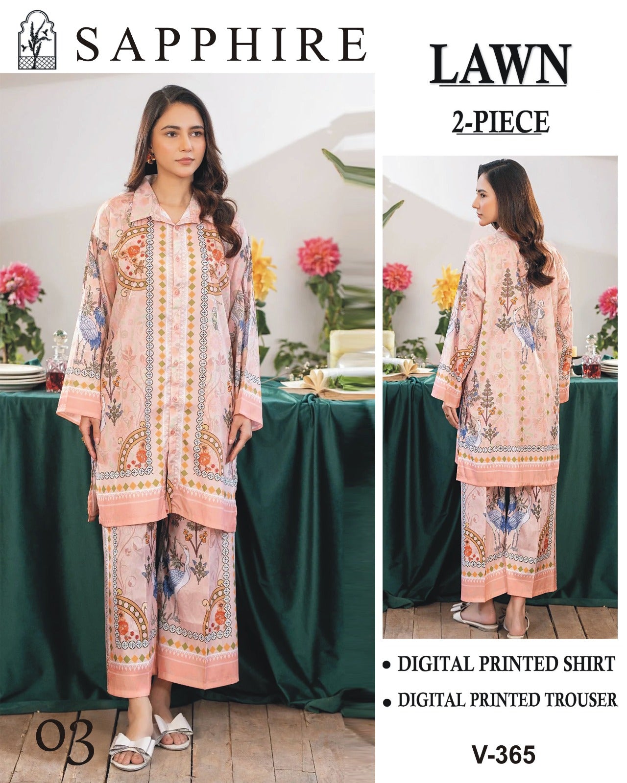 Sapphire Co Ord 2Pc Suit