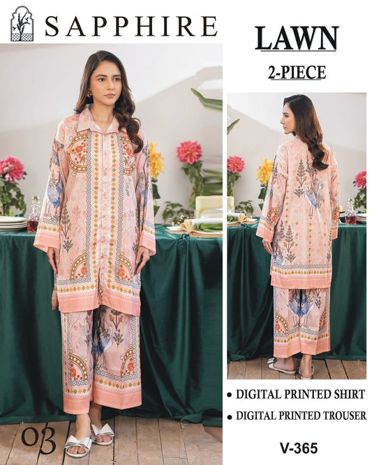 Sapphire Co Ord 2Pc Suit