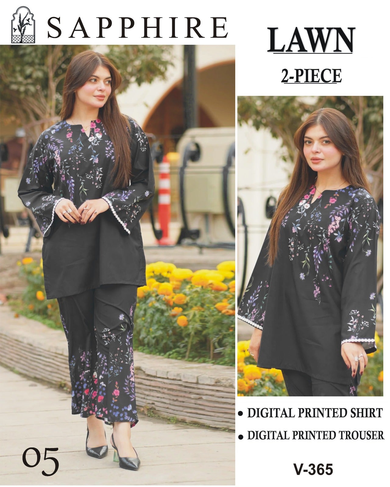 Sapphire Co Ord 2Pc Suit