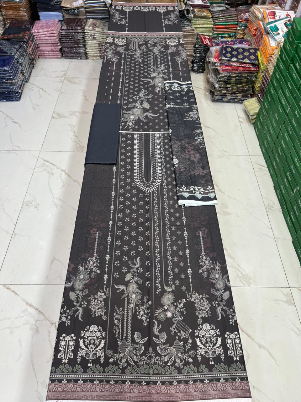Zarqoon Printed Lawn 3PC