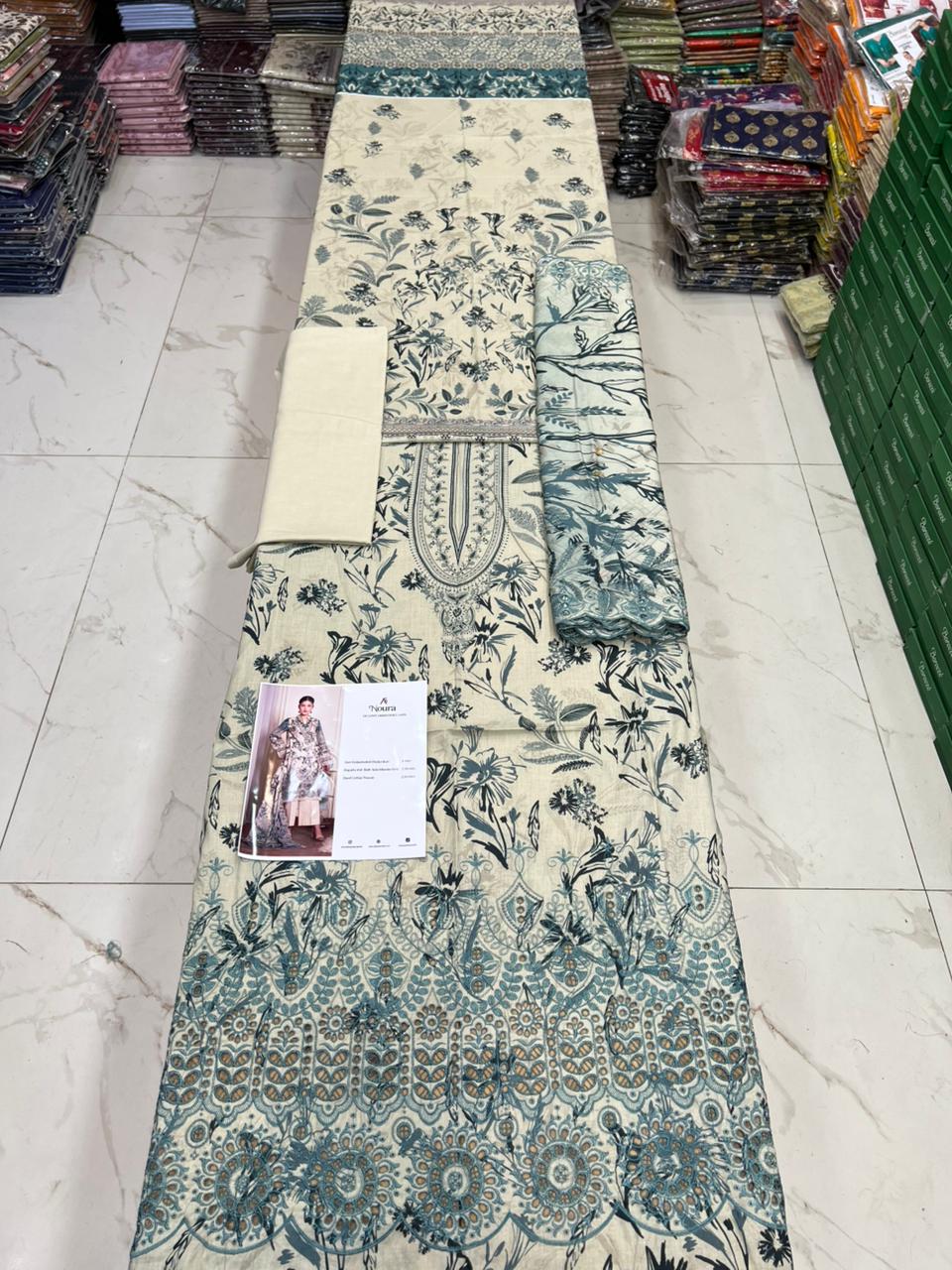 Bat'ha Embroidered Collection – Lawn Luxury 3PC