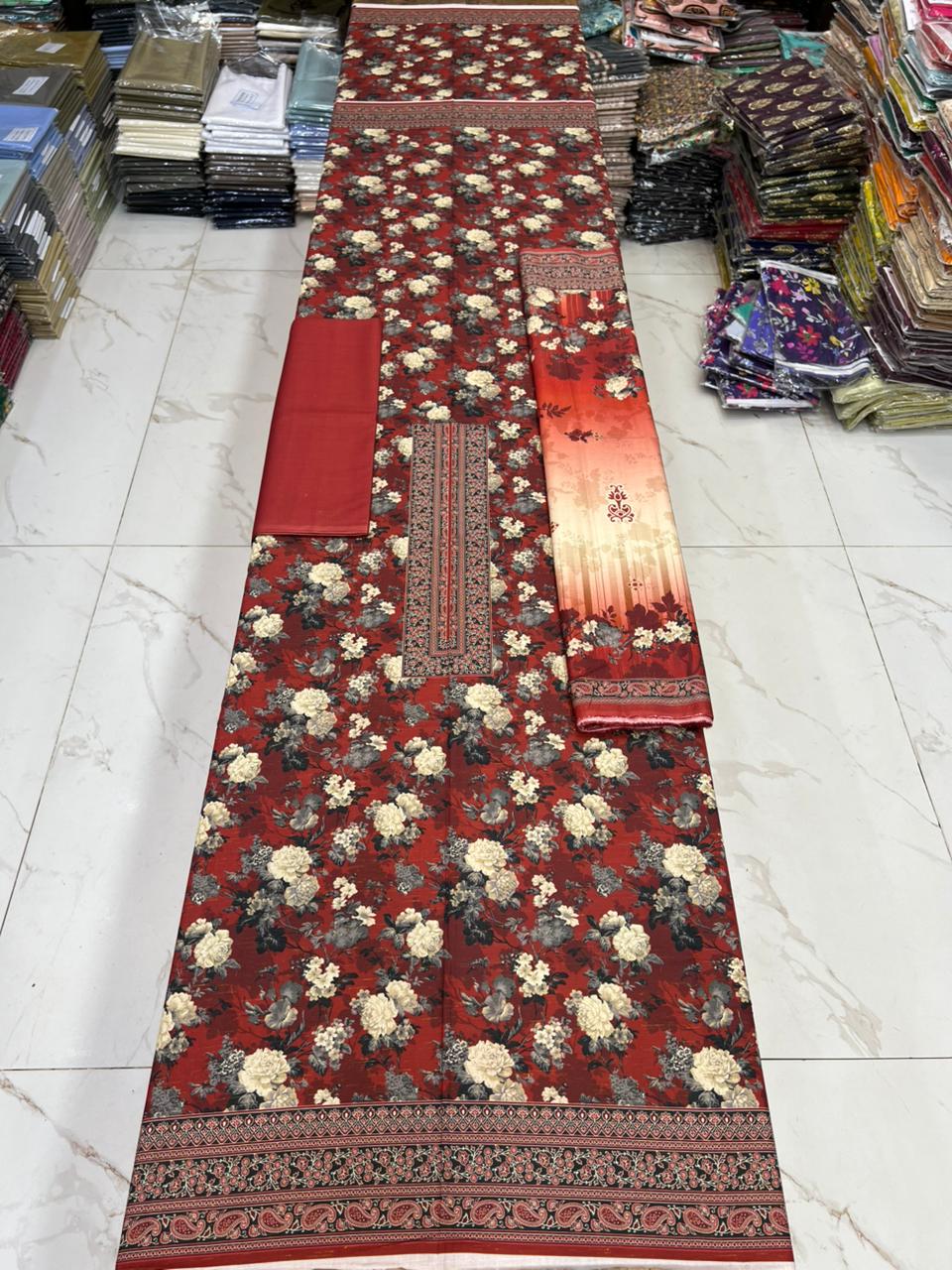 Resham Chamki Lawn 3PC Unstitched – Summer Special