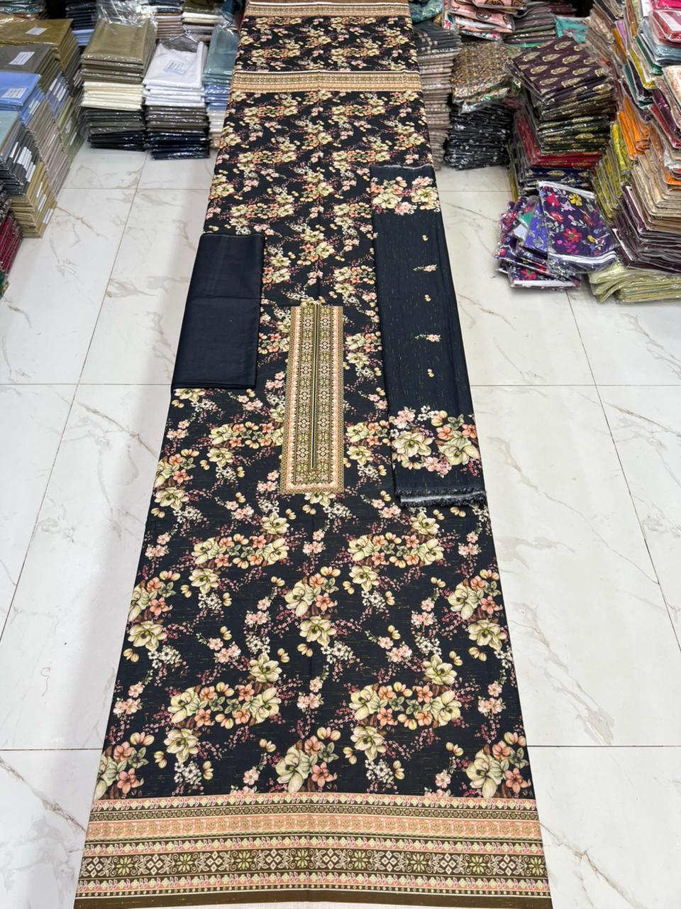 Resham Chamki Lawn 3PC Unstitched – Summer Special