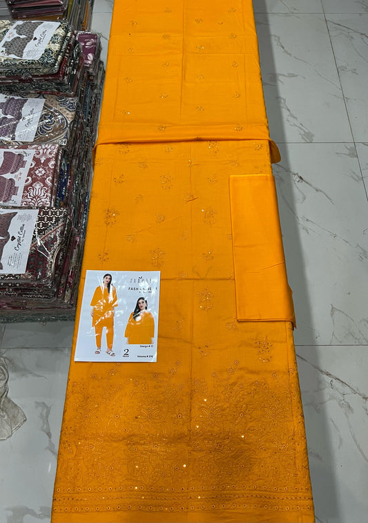 ZARQASH FASHION WEAR EMB 2PC