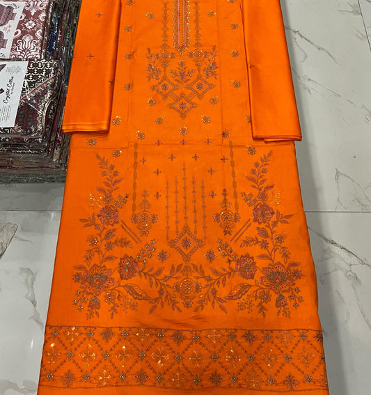 ZARQASH FASHION WEAR EMB 2PC