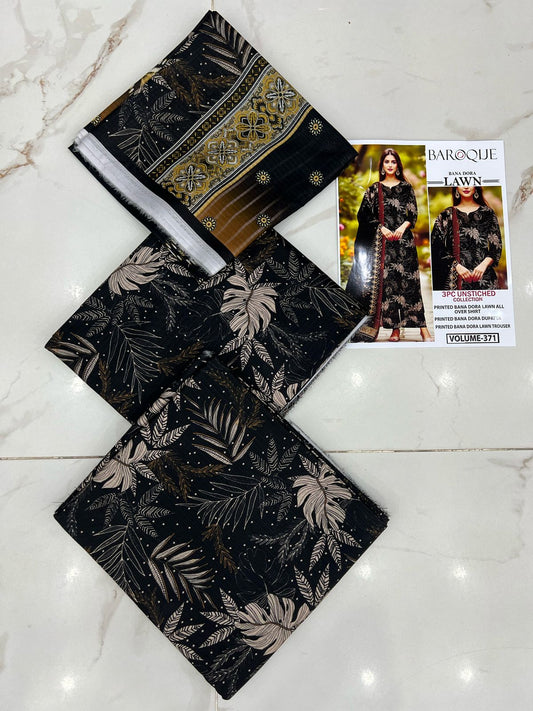 Black Series Lawn 3Pc