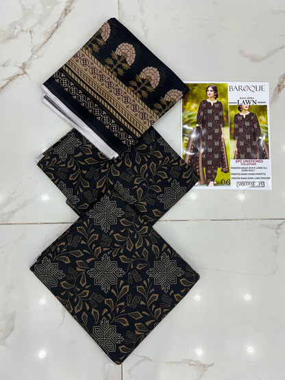 Black Series Lawn 3Pc