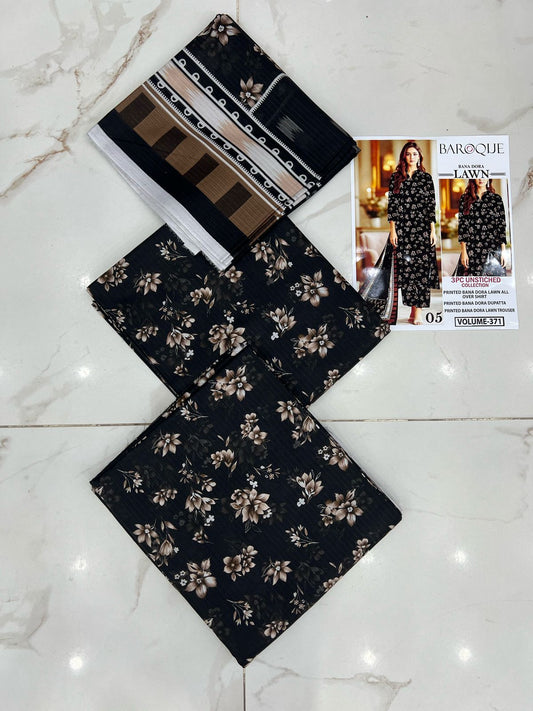 Black Series Lawn 3Pc