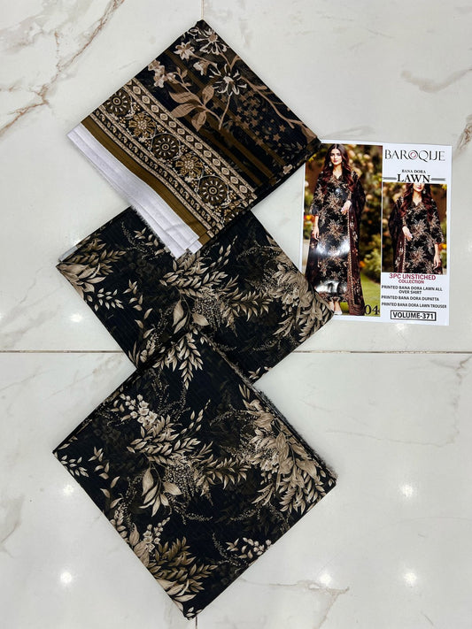 Black Series Lawn 3Pc