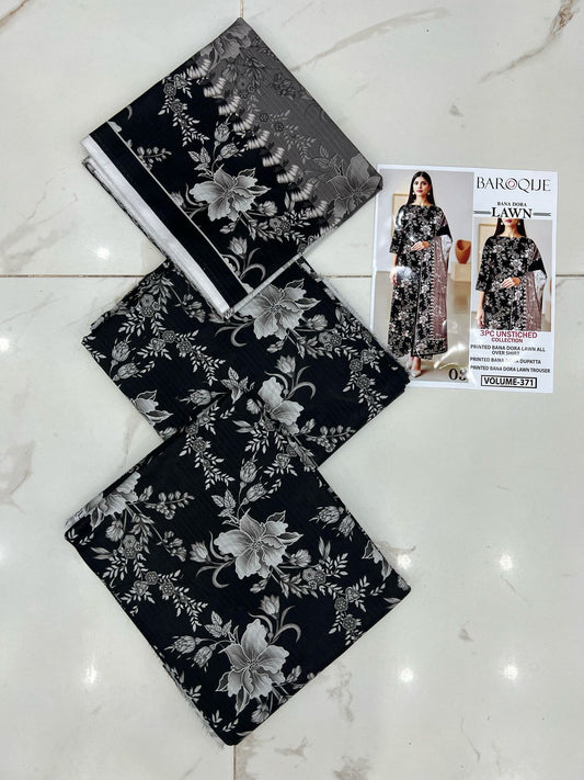 Black Series Lawn 3Pc