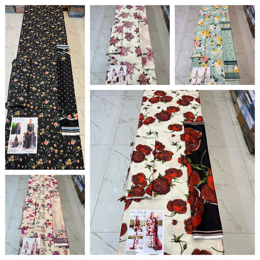 ALIZEH LAWN 3PC SUIT