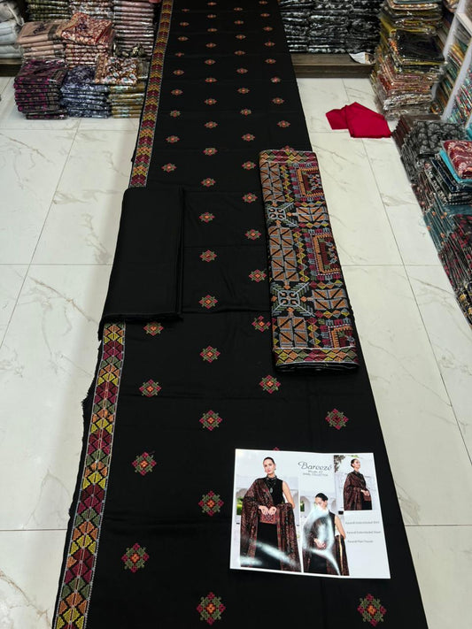 Bareeze With Embroidered Karandi Shawl – Winter Luxury Edit