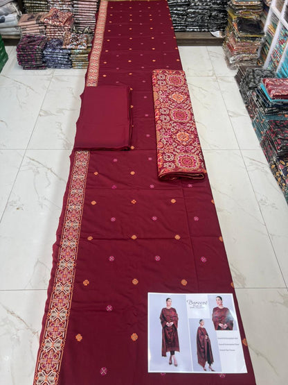 Bareeze With Embroidered Karandi Shawl – Winter Luxury Edit