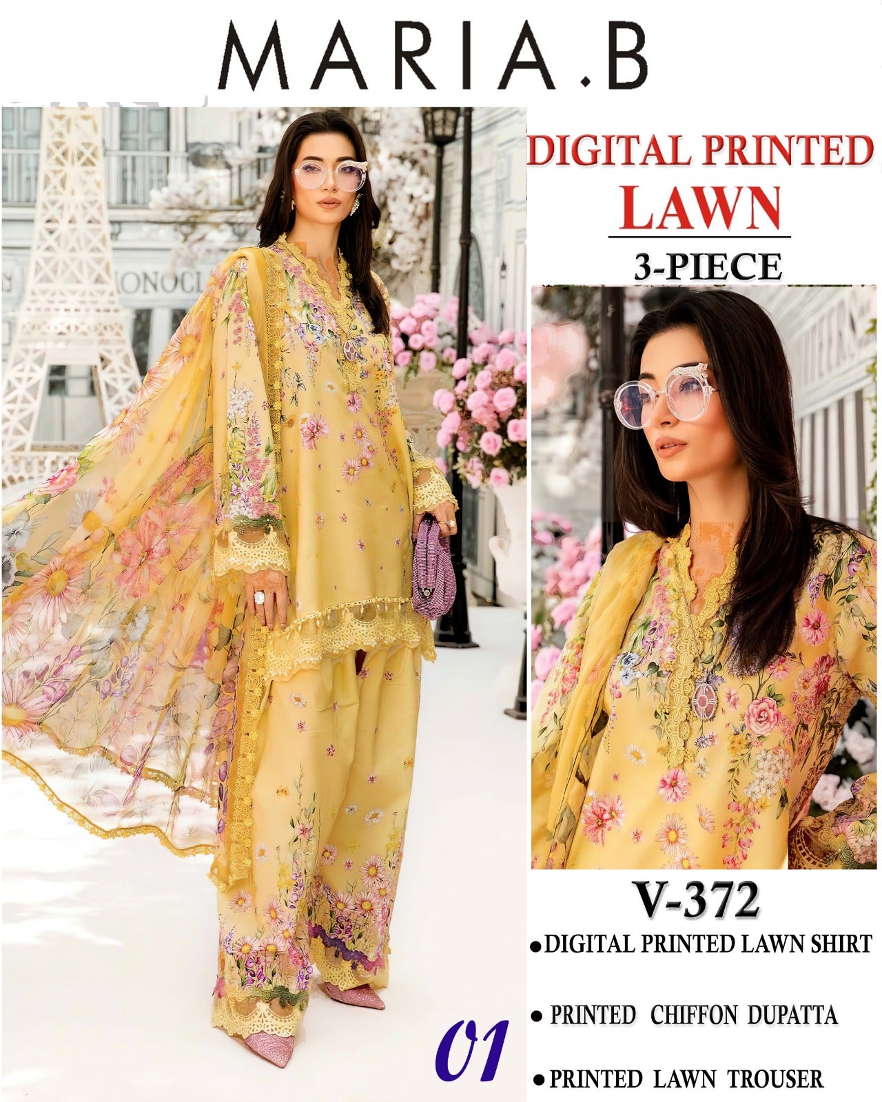 Maria.B 3Pc Suit