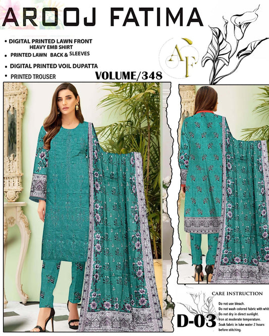 AROOJ FATIMA – Original 3PC