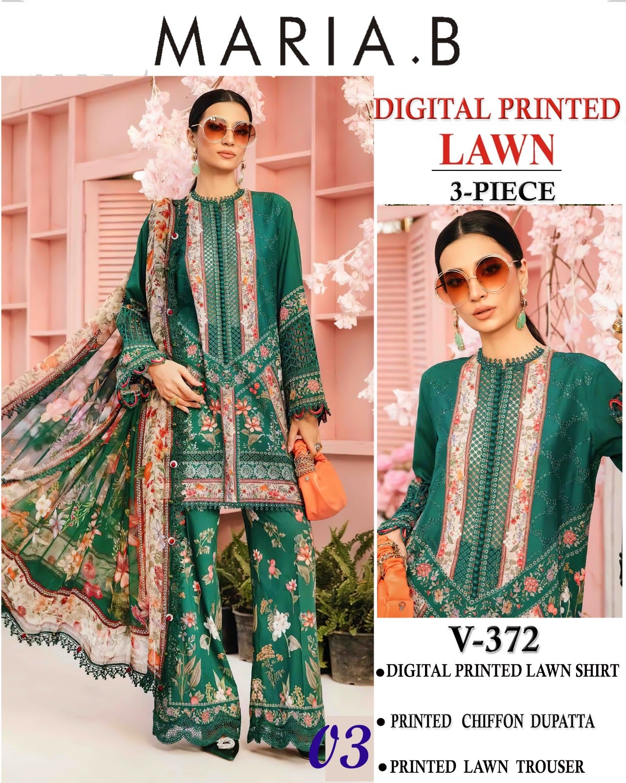Maria.B 3Pc Suit