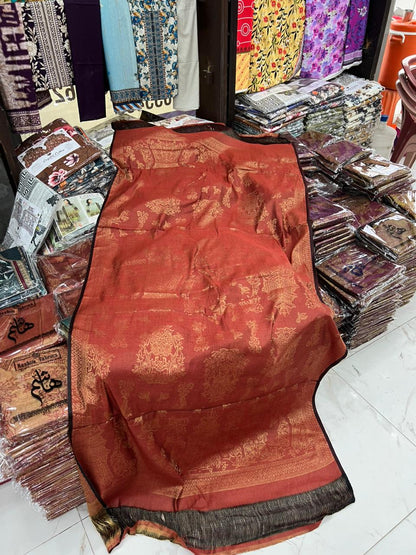 Winter Shawls Jacquard Banarasi