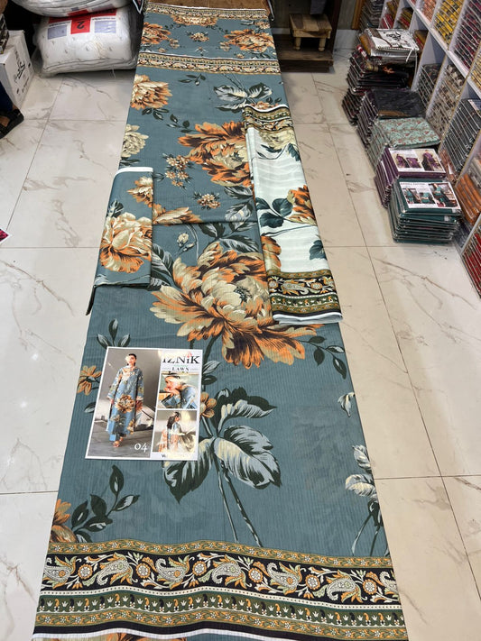 IZNIK TANA DORA LAWN 3PC