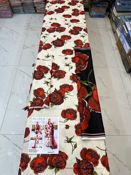 ALIZEH LAWN 3PC SUIT