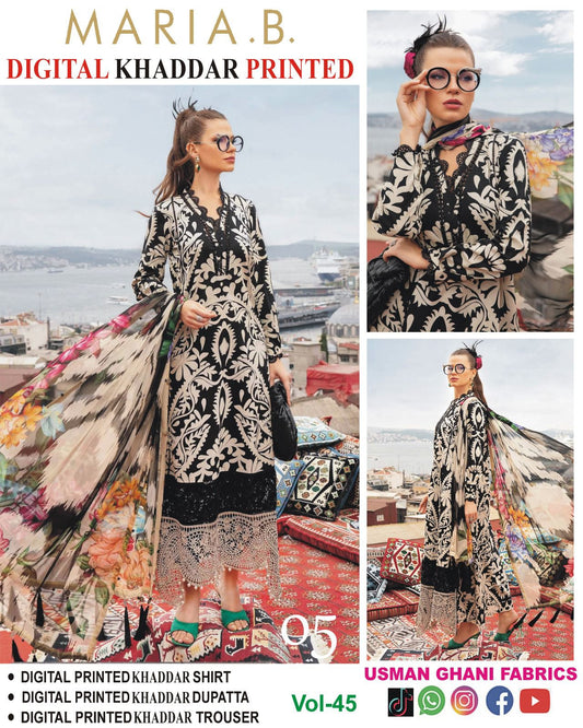 MARIA.B FANTASTIC Khaddar 3PC&nbsp;