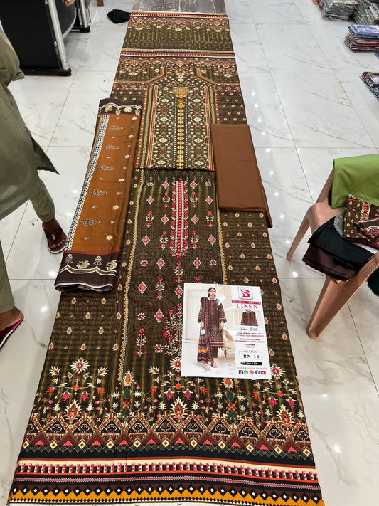 BIN SAEED Embroidered Collection