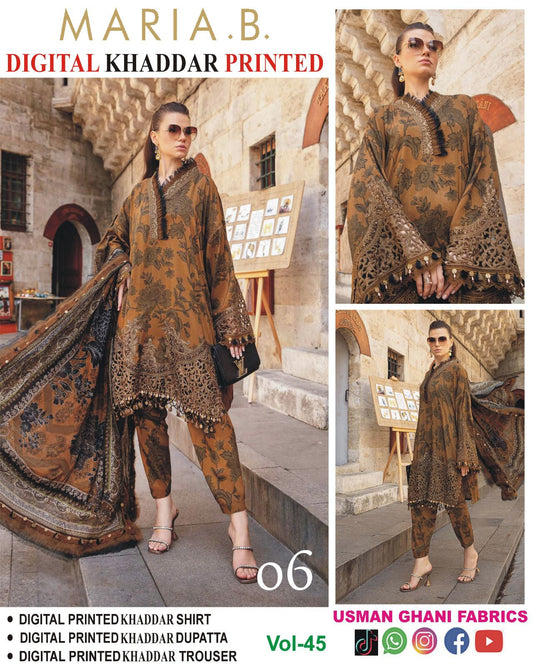 MARIA.B FANTASTIC Khaddar 3PC&nbsp;