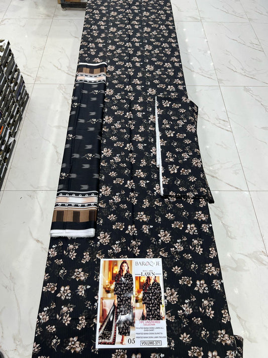 Black Series Lawn 3Pc