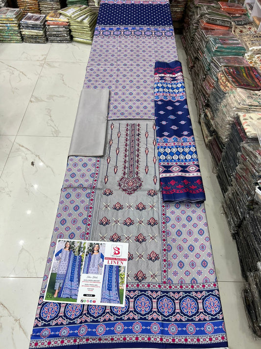 BIN SAEED Embroidered Collection