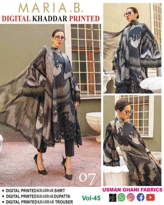 MARIA.B FANTASTIC Khaddar 3PC&nbsp;