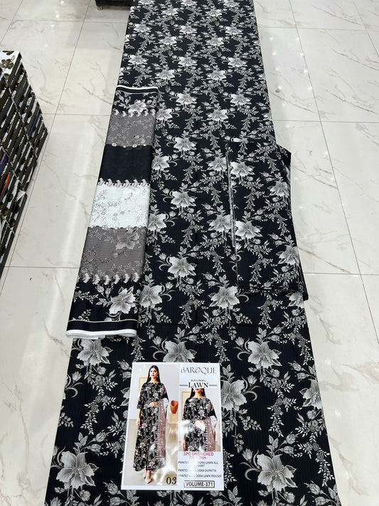 Black Series Lawn 3Pc