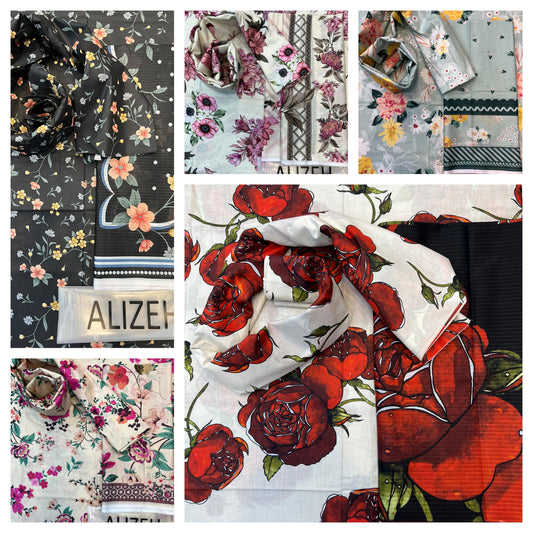 ALIZEH LAWN 3PC SUIT