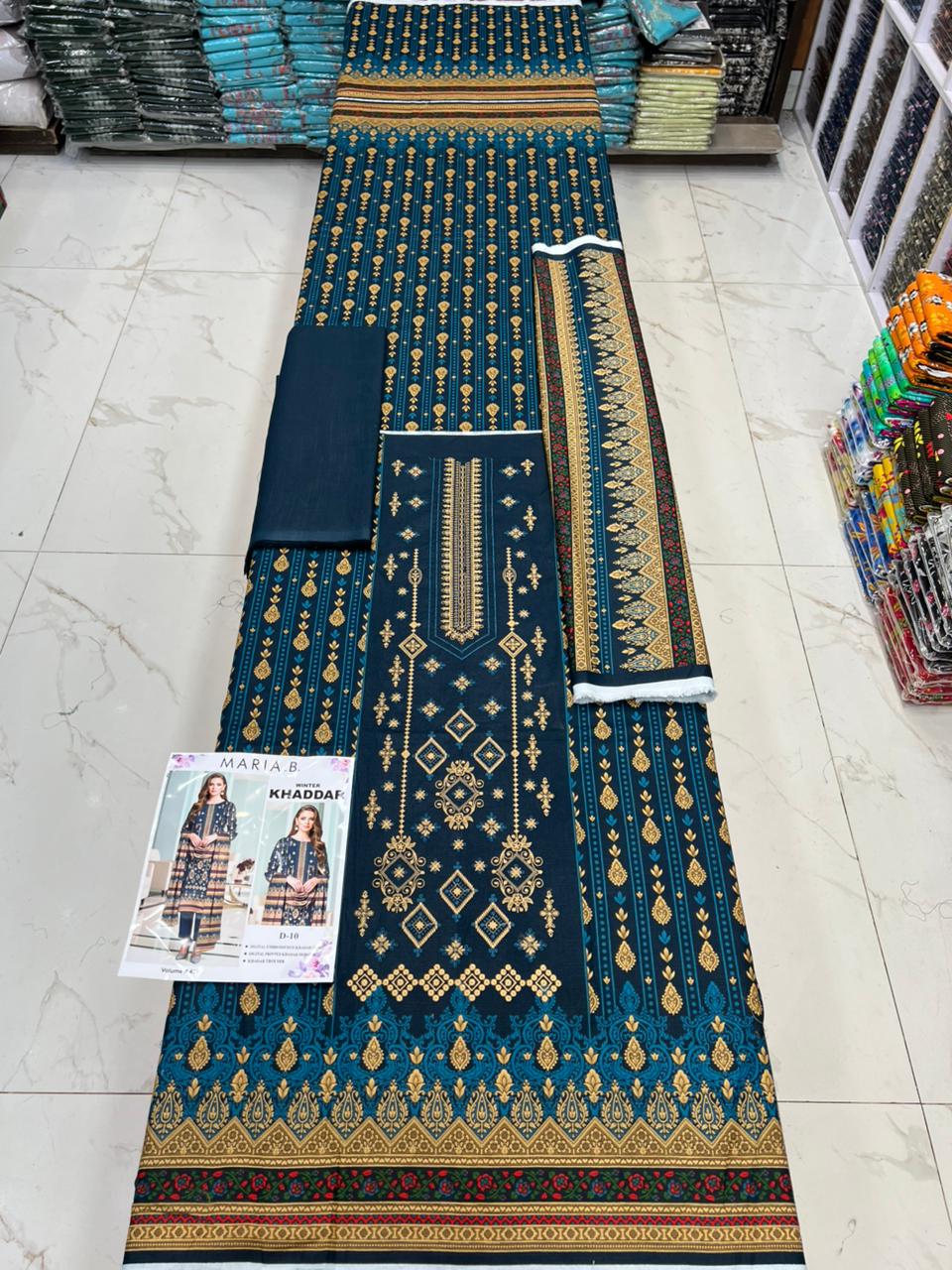 Winter Special Khaddar Emb 3PC | Mix Brand Selection